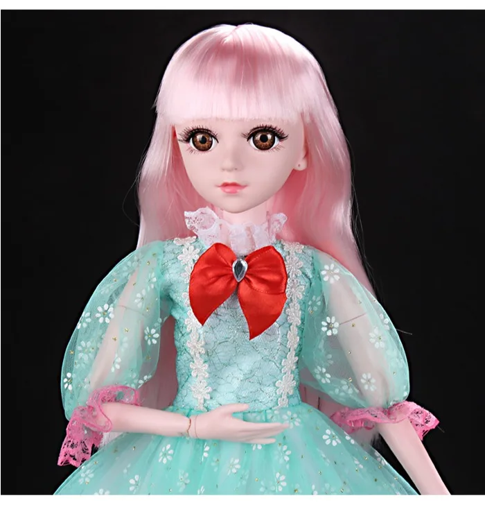 1 шт. Одежда для кукол Аксессуары Одежда для 60 см BJD куклы игрушки для девочек мода длинное платье Аксессуары куклы игрушки