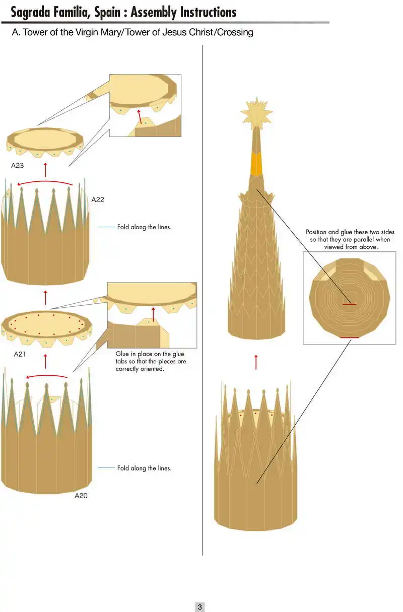 Бумажная модель DIY Sagrada Familia, Испания Ремесленная Бумажная модель архитектура 3D DIY обучающие игрушки ручной работы игра-головоломка для взрослых