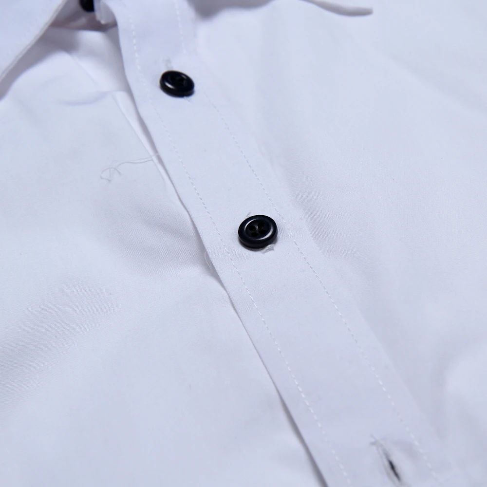 Мужская одежда бренд 2017 модная мужская рубашка с длинным рукавом Топы простые однотонные мужские s Мужская классическая рубашка тонкая