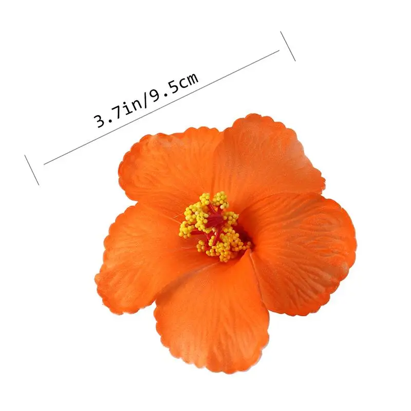 1 шт. Гибискус цветы Гавайские цветы искусственные цветы для настольного украшения партия поддерживает поставки