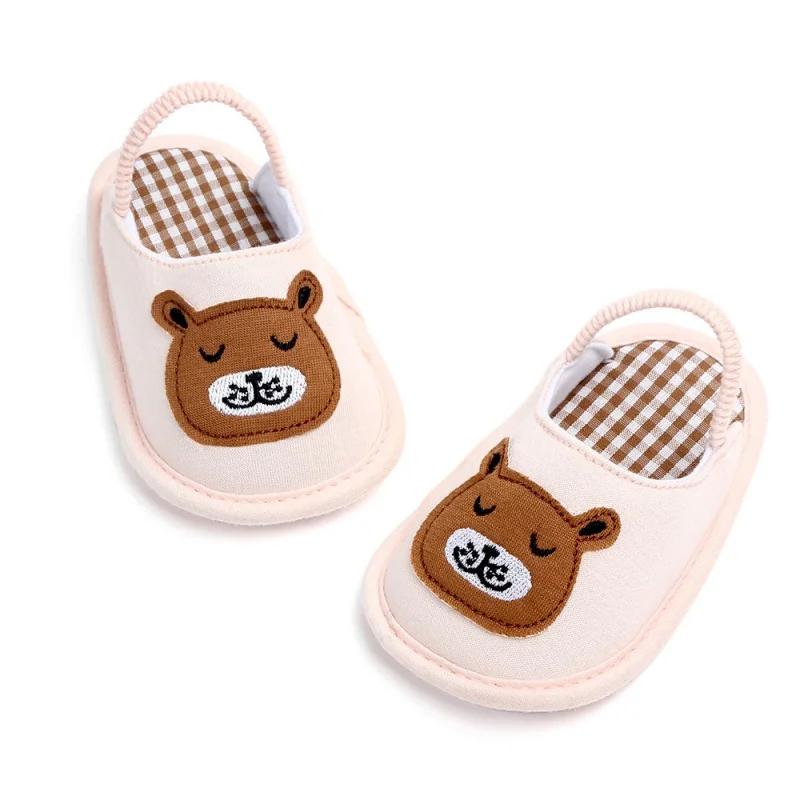 

Cartoon Indoor Baby Slippers Spring Baby Girls Cotton Shoes Cute Girls Slippers Boy shoes 0-12M Indoor Slippers For Newborn
