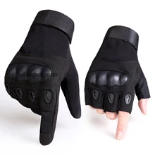 Дышащие тактические перчатки Fulll& Half Finger, противоскользящие перчатки для охоты на открытом воздухе, походные перчатки, защитные армейские военные перчатки для страйкбола