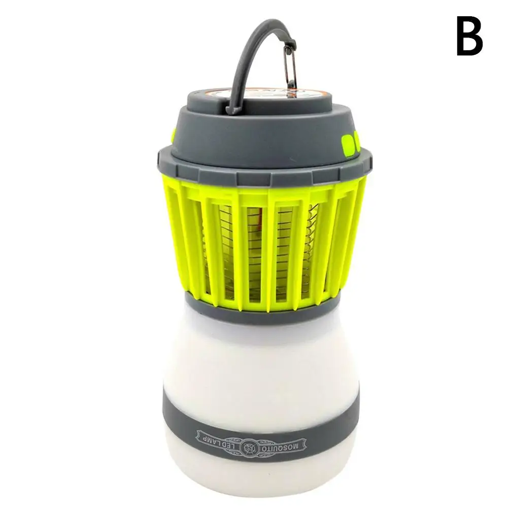 1PCS Rechargeable Energy-saving Economical Safe Environmentally Mosquito Killer Multifunctional Charged LED Solar Mosquito Lamp