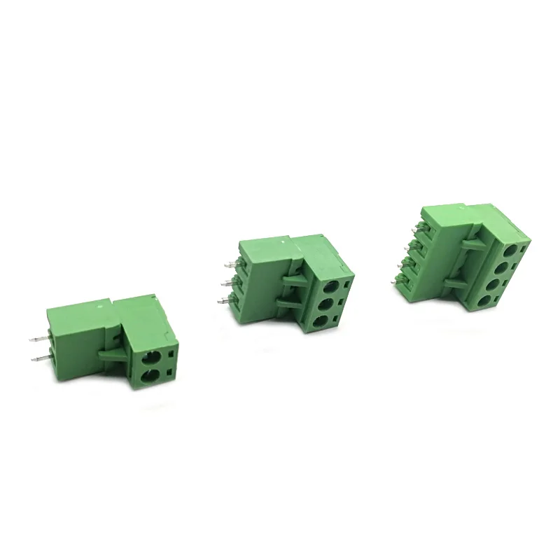 Шаг 5 08 мм 2P 3P 4P винтовой штекер PCB Клеммная колодка 2EDGK 2EDGVC закрытый прямой контакт