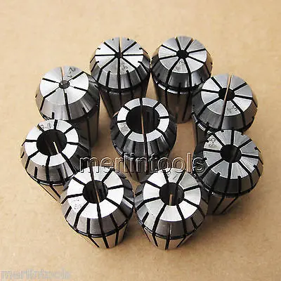 

9PC ER8 Metric Collet Set