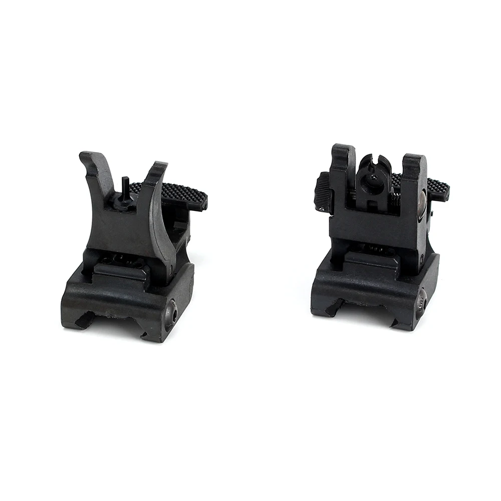 ohhunt Polymer Combat Front and Rear Sights Set Windage Adjustment for Universal Dovetail 1913 and Weaver style Rails (3)