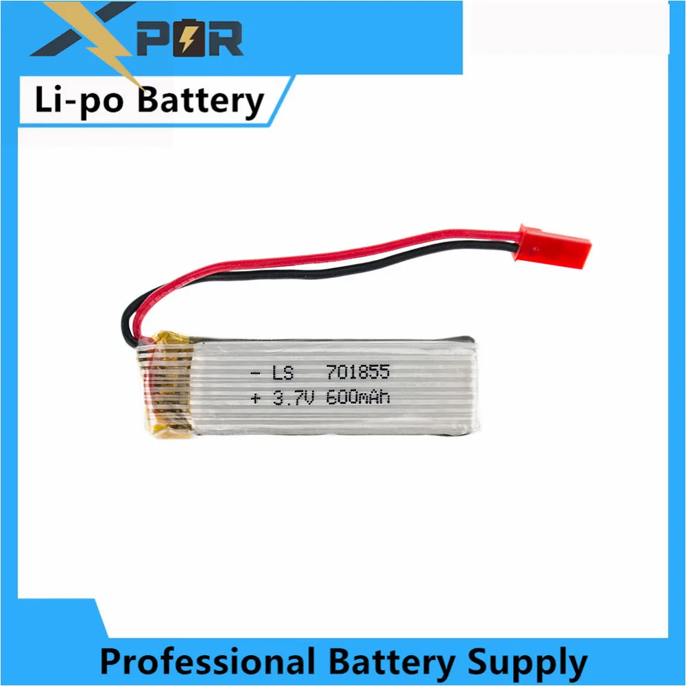 3,7 V 600mah 25C Lipo батарея JST разъем для UDI u817 u817a u817c u818a syma s032 rc Квадрокоптер самолет Дрон запасные части