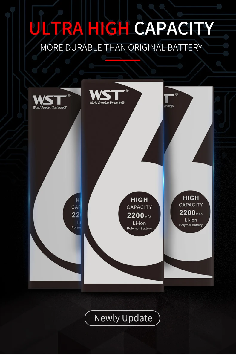 ultra high capacity mobile phone battery for iPhone 6 (2)