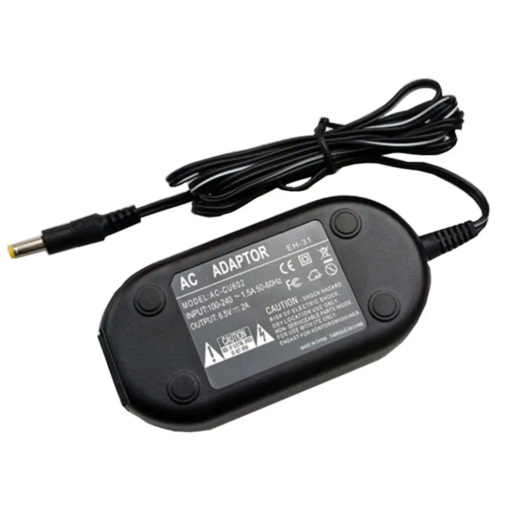 

EH-31 Digital Camera Power Supply Adapter Charger Cord Cable Kit for Nikon EH31 EH-30 EH30 6.5V 2A Black Durable