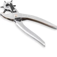 Ремень машина сумка сеттер швейная Бытовая кожевенное ремесло кожа перфоратор вращается инструмент удар плоскогубцы ушко ремень отверстие ремешок для часов