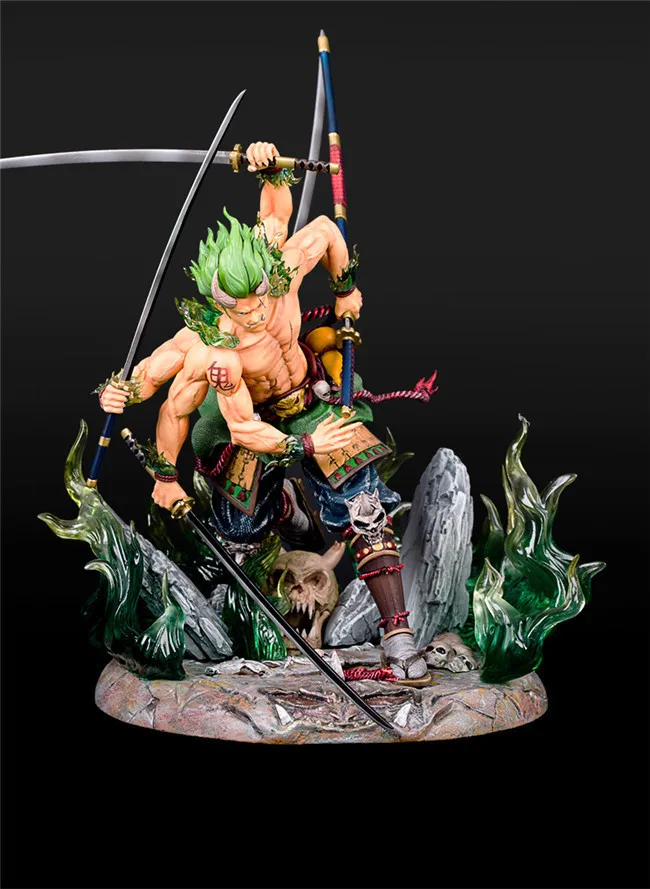 Аниме one piece GK Roronoa Зоро Asura Ver. ПВХ фигурка Коллекция Модель игрушки