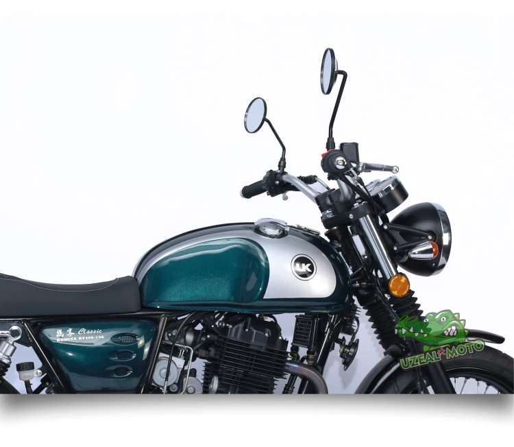 Регулируемое по длине зеркало заднего вида мотоциклы Универсальный Ретро Высокопрочный инженерный пластик
