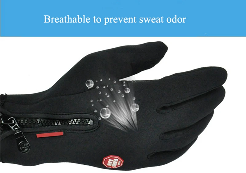 Unisex Touchscreen Winter Thermal Warm Cycling Bicycle Bike Ski Outdoor Camping Hiking Motorcycle Gloves Sports Full Finger (20)