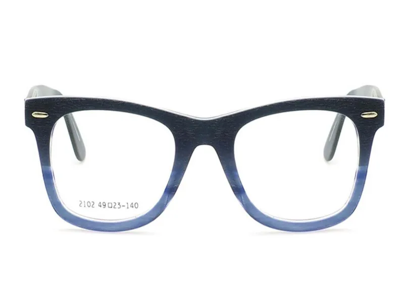 Высокое качество Ретро унисекс ацетат полного обода рецепт объектив очки Рамка для очков Анти-усталость очки для чтения
