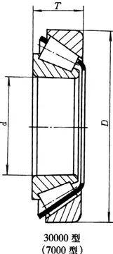 Axk конический роликовый подшипник 30202 7202e 15x35x11,75 мм Однорядный 15*35*11,75 мм