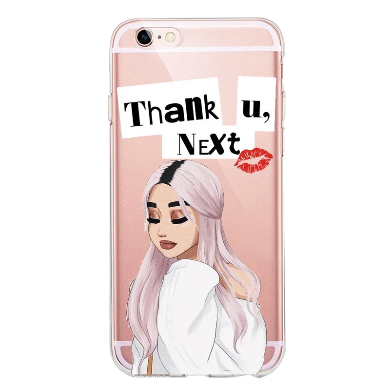 Чехол с надписью «God Is A Woman Thank U Next Ariana Grande» для iPhone 6S 6 7 8 plus x XR 11Pro MAX Ciciber чехол для телефона Fundas Fashion Nova - Цвет: TPU