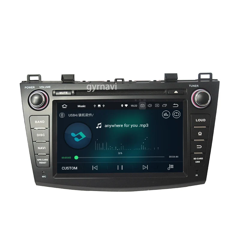 Sale Android 8.0 Octa core PX5 car dvd gps for mazda 3 2010-2013 with canbus 4G RAM 32G ROM wifi 4g usb auto Multimedia 3