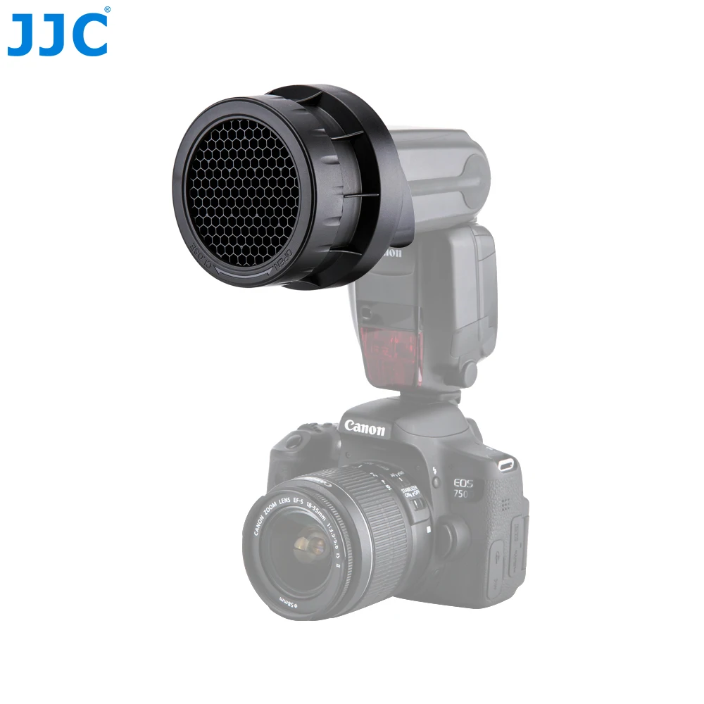 JJC 3 in 1 Studio Flash Speedlite Kit Diffuser Softbox Grid