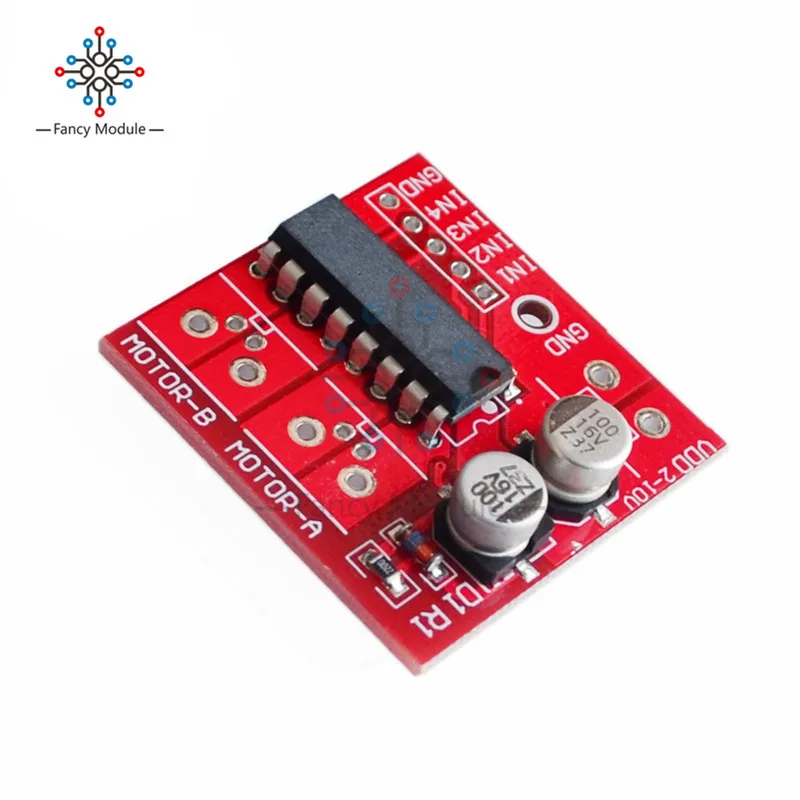 

2.5A Dual Channel Stepper Motor Driver Module PWM Speed Control Double H Bridge DC Motor Driver Board for Arduino Replace L298N