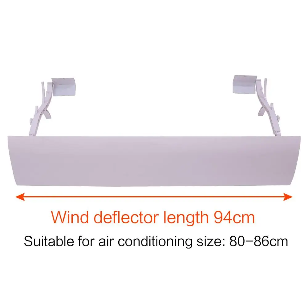  Household Wall-Mounted Office Bedroom Adjustable Plastic Air Conditioning Cover Summer Cool Windshi - 33059254928
