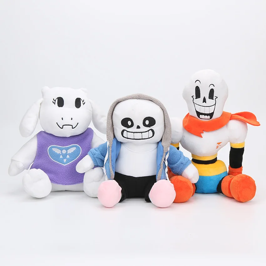 25-30 см Undertale плюшевые игрушки Папирус фриск азриэль Napstablook Toriel Temmie Sans Мягкие плюшевые куклы игрушки для детей детский подарок