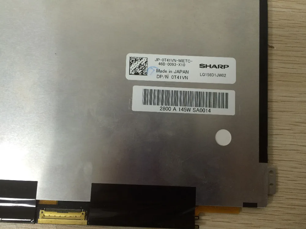 Матрица IPS для ноутбука 15 6 светодиодный дисплей ЖК экран Dell Precision M4800 D/PN T41VN 3840X2160 UHD