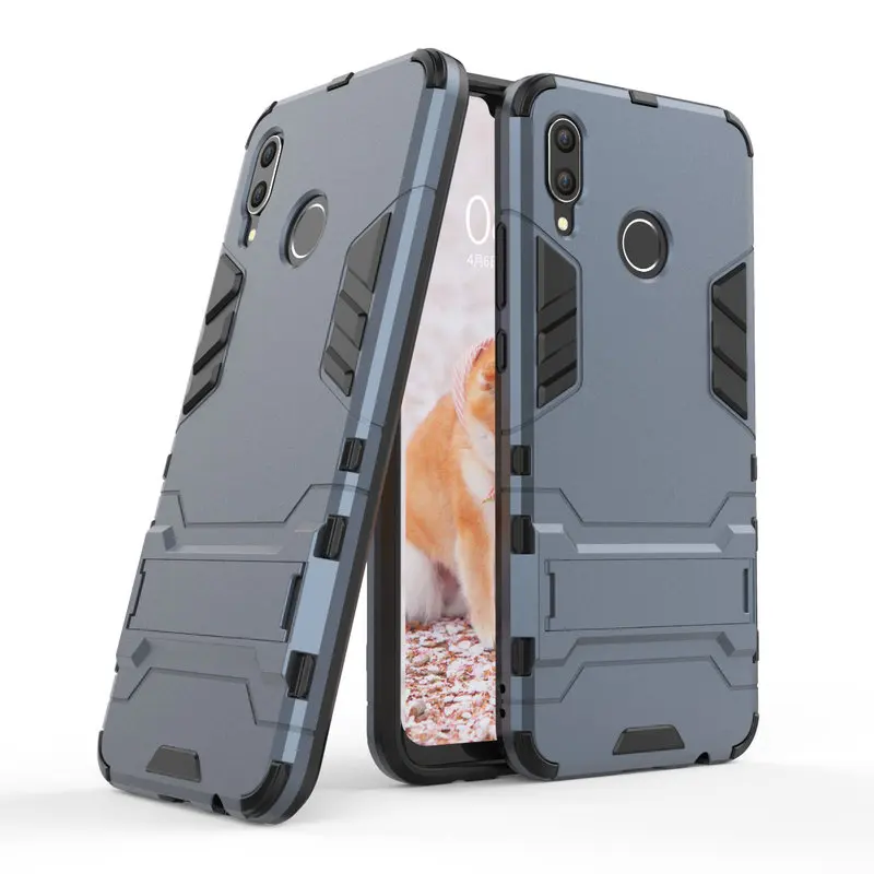 Armor ShockProof Case For Huawei nova 3 nova3 3D Shield PC+Silicone Phone Cover 3i nova3i Fundas Capa | Мобильные телефоны и