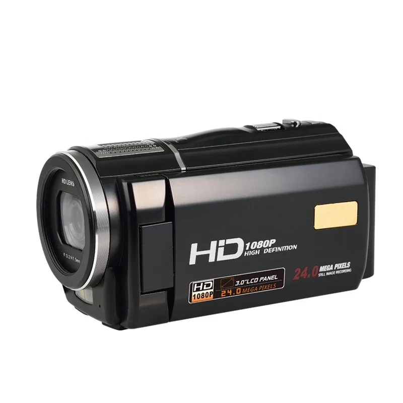 Winait вращающийся сенсорный экран lcd 1080 P Full HD 24MP фото цифровая видеокамера с пультом дистанционного управления HDV-F5