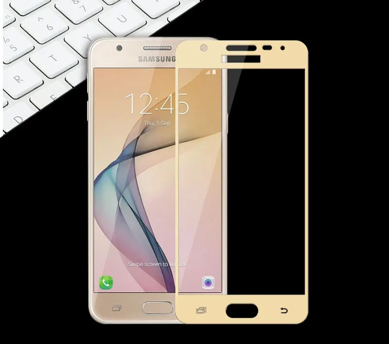 9H полное покрытие из закаленного стекла для samsung Galaxy J5 Prime G570F Защитная пленка для экрана для samsung J5Prime защитная пленка