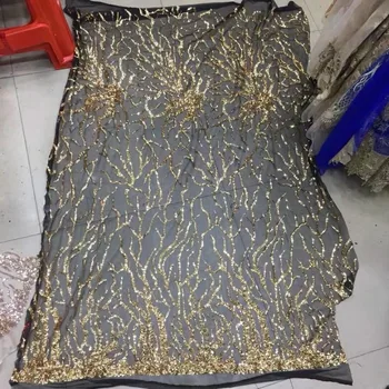 

8 colors super Quality Guipure Lace Fabric Elegant African sequins Lace Fabric J-22517 for party dress