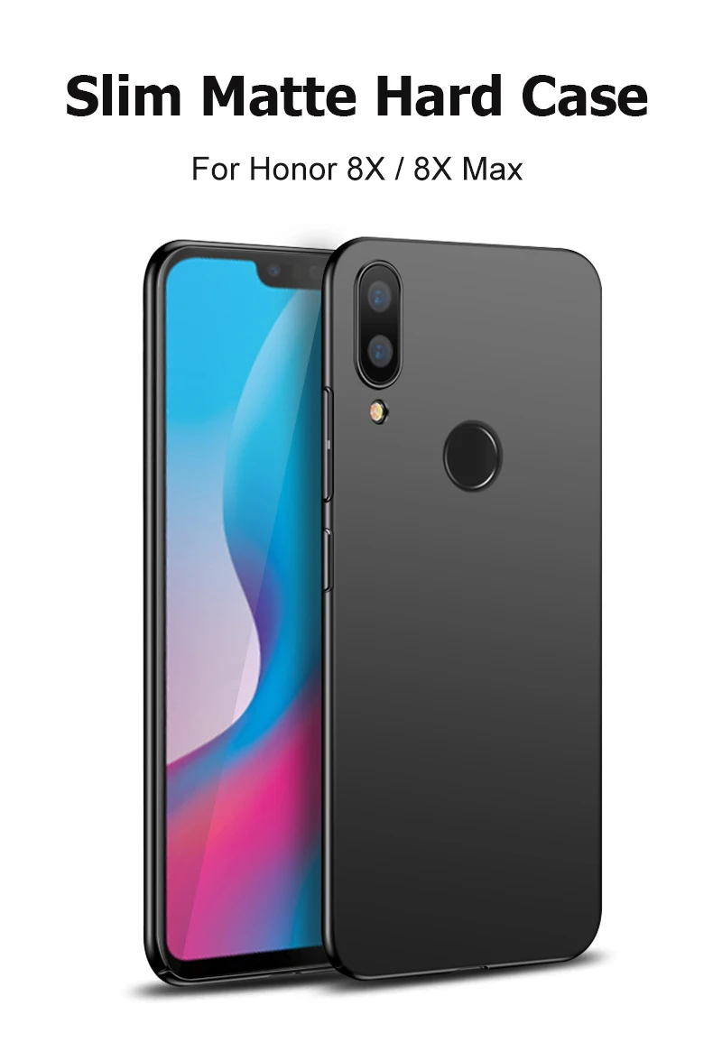 Оригинальные аксессуары для телефонов Huawei Honor 8X Max чехол роскошная задняя крышка