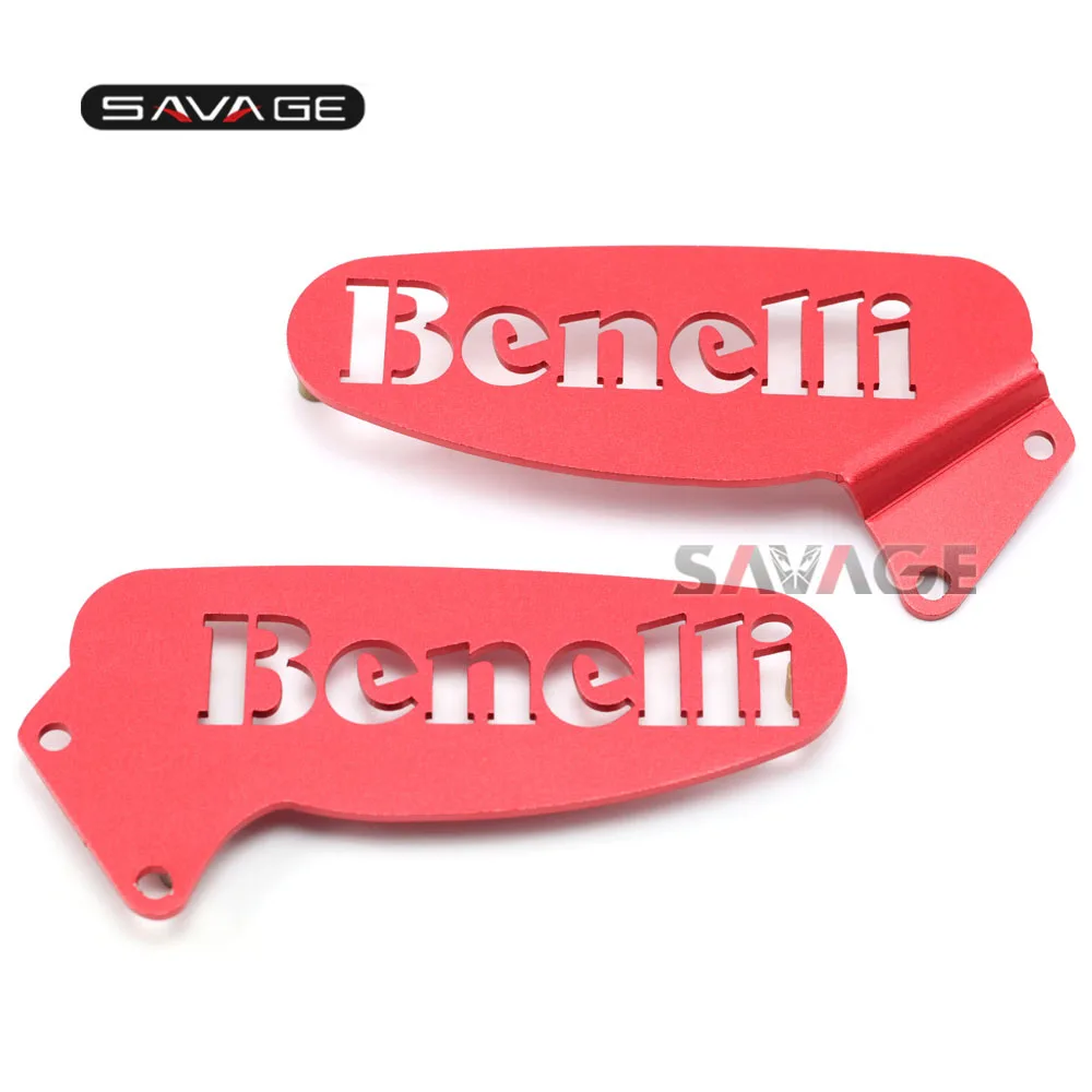 

For Benelli BN 600 BN600 2013-2014 Red Footrest Foot Peg Heel Plates Guard Protector Motorcycle Accessories