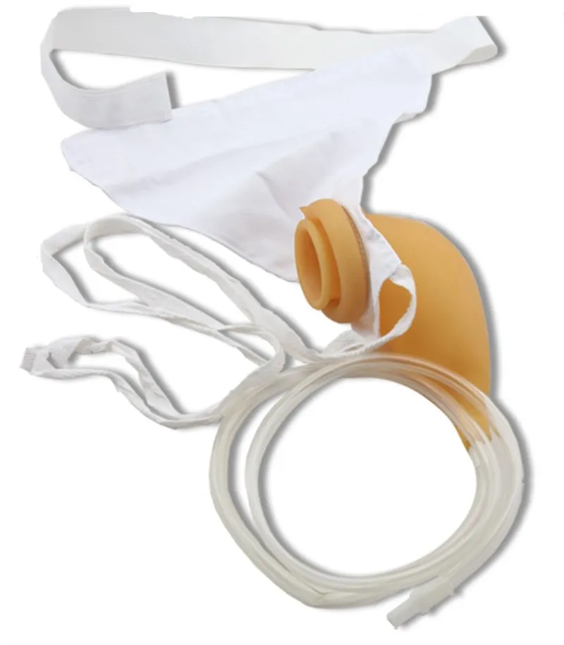 1 шт./кор. для мужчин недержание внешнего мочевого устройства мочесборник силиконовый мочи мешок Писсуар для пожилых