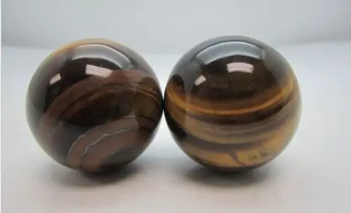 

BULK 1.20" (30MM) DIAMETER GOLD TIGER EYE SPHERES - 2 PIECE LOT!