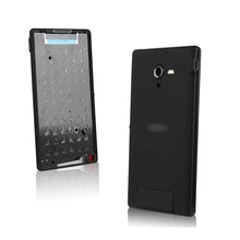 1 set of Original Full Housing for Sony Xperia ZL L35h Brand New Back Cover+ Middle Frame Chassis