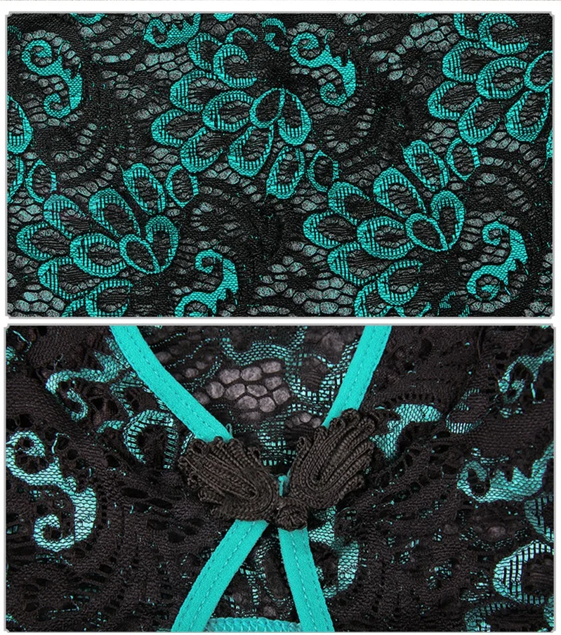 Woman Sexy Lingerie Erotic Cheongsam Costume Plus Size XXL 3XL (16)