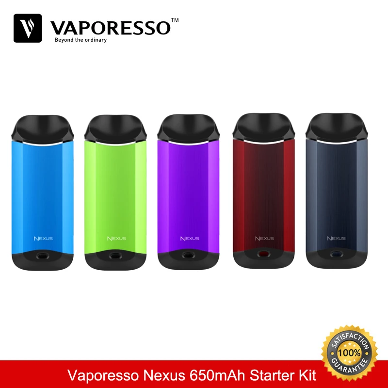 

Wholesale cigarette electronique Vaporesso Nexus 650mAh Starter Kit Vape 2ML Capacity All-in-One kit Vaporizer VS Justfog C601