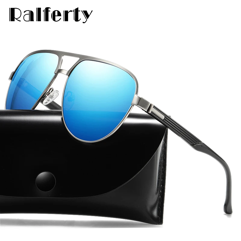 

Ralferty Sunglasses Men Polarized UV400 High Quality 2019 Pilot Male Driver Fishing Mirror Sun Glasses gunes gozlug D201958