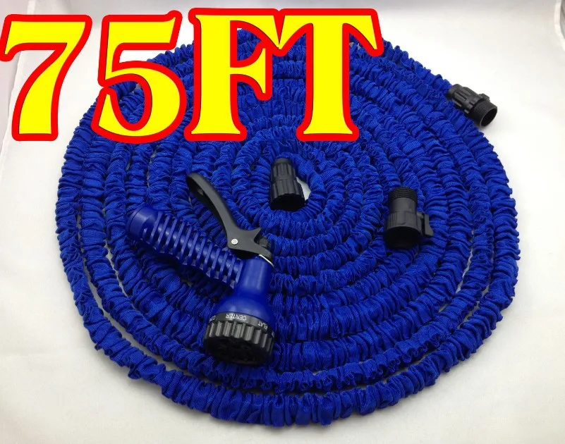 1pcs/lot 75FT Garden water Hose flexible hose Garden hose+ Spary Gunin
