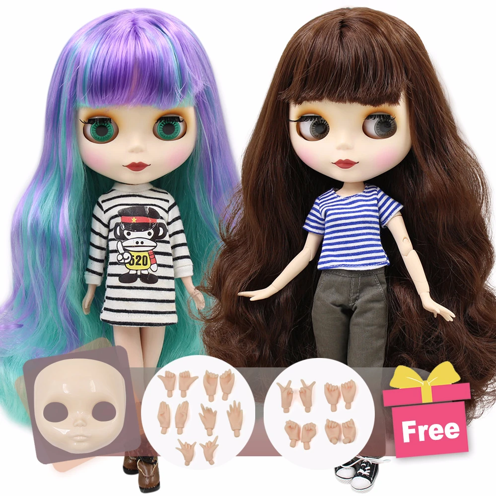 Ледяной DBS blyth кукольные шарнирное тело Лицевая панель & ручной набор в качестве