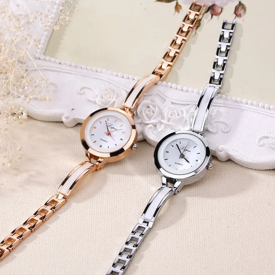 Lvpai женские золотые винтажные роскошные часы, женские часы-браслет, женские брендовые роскошные часы из нержавеющей стали, маленькие часы, подарки Q