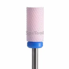 SpeTool высококачественный Розовый Цирконий керамический сверло для ногтей Резак для удаление геля акрил про-аксессуары для электрического маникюра