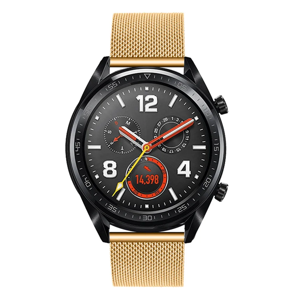 Сменный ремешок из нержавеющей стали для huawei Watch GT Active 46 мм Honor Magic Q60