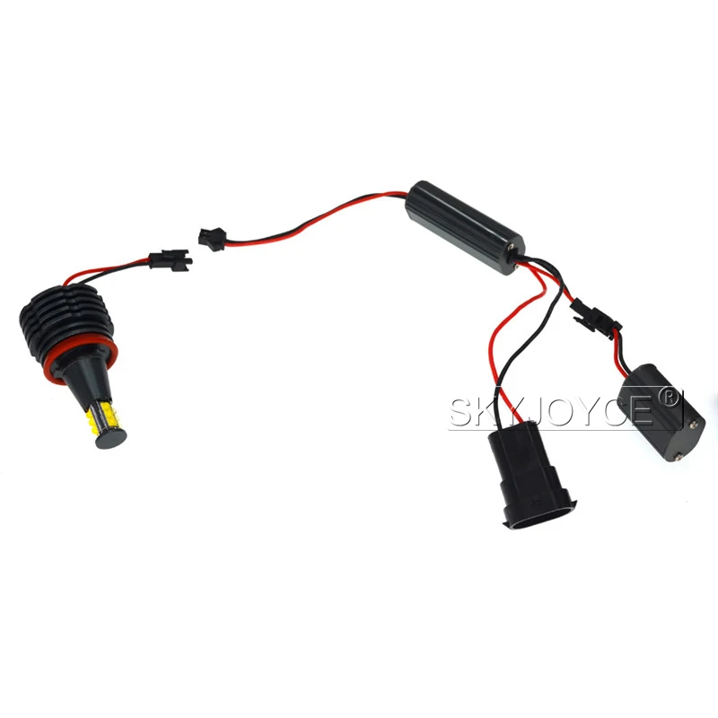 2120W Super Bright E92 LED Angel Eyes Car Styling B-M-W E60 E61 X5 E70 E71 E90 E91 Halo Ring DRL High Power E92 LED Marker Kit (9)