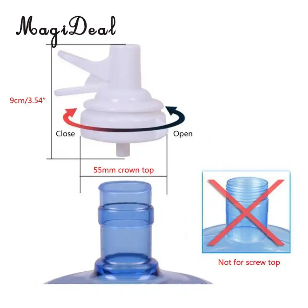 2pcs Water Top Spigot Replacement Bottle Valve Faucet Water