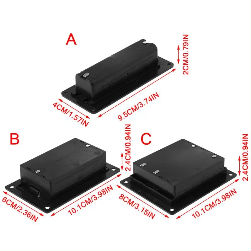 

18650 Li-ion Battery Case Holder Cell Batteries Storage Box Container Plastic DIY Accessories
