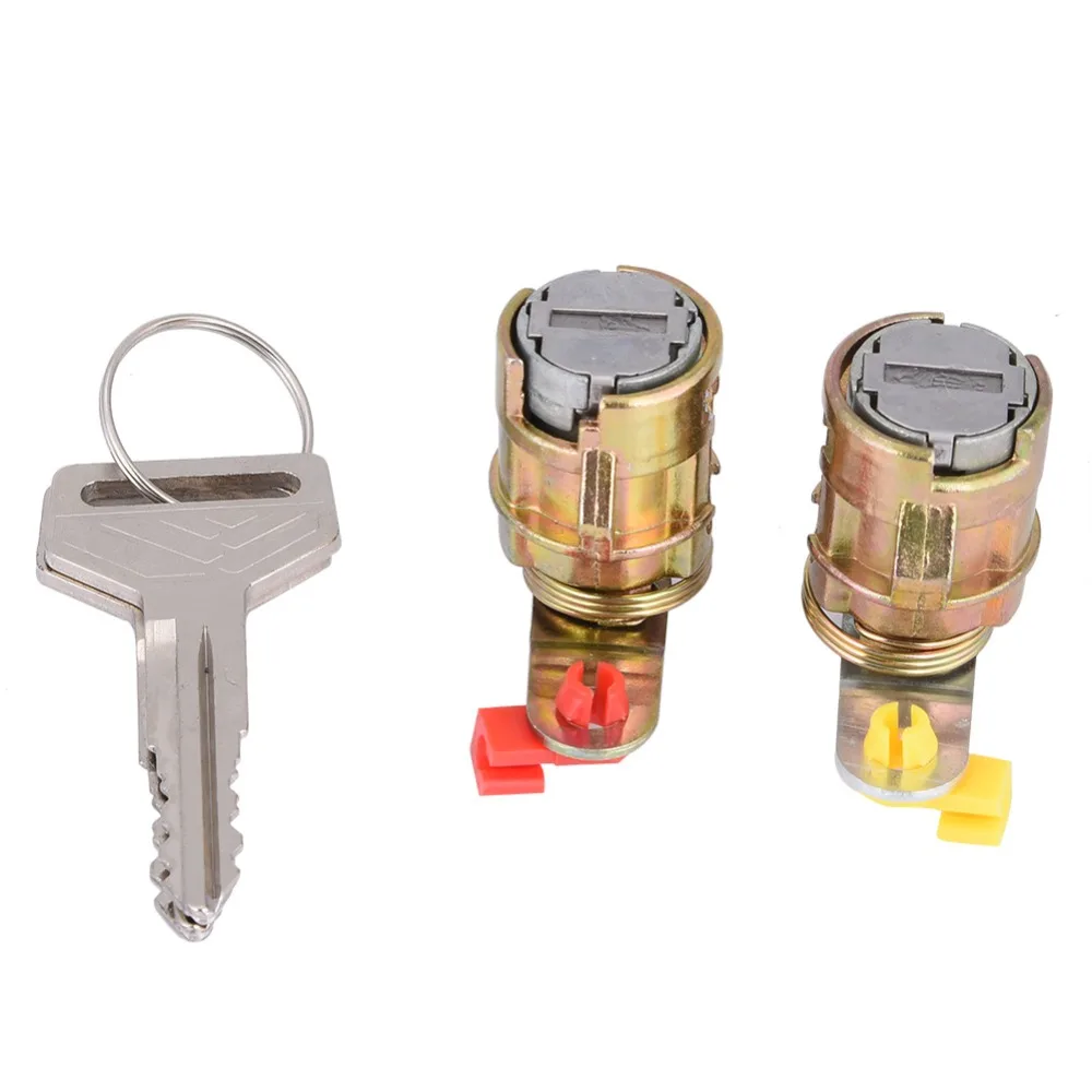 2Pcs Car Barrel Lock Door Lock Set for Toyota Pickup 89 95 4 Runner 89