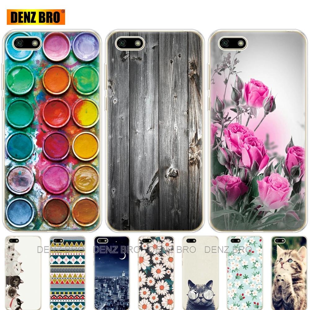 

soft Silicone phone Case For Huawei Honor 7A Case 5.45" inch Soft Tpu Phone Case Huawei Honor 7A 7 A DUA L22 Russian version