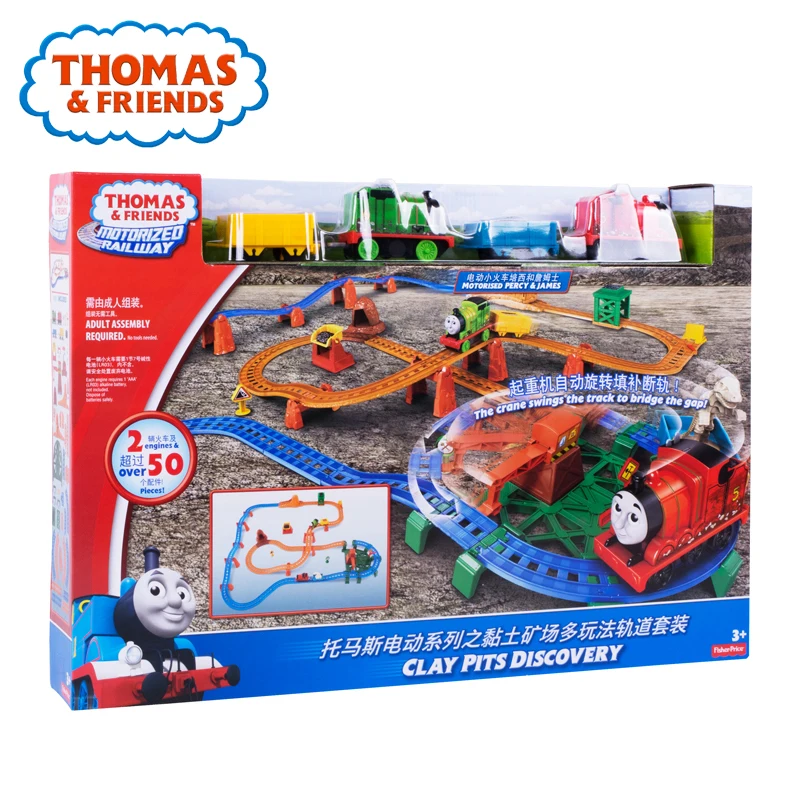 Thomas& Friends Matel серия мини-игрушечный автомобиль Магнитный Электрический поезд трек Brinquedos глиняные ямы Дискавери забавная игрушка Томас для детей