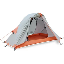 Палатка для кемпинга на открытом воздухе Одиночная ультра легкая дождевая Песочная туристическая техника двойная алюминиевая ремка для телефона каркасная палатка